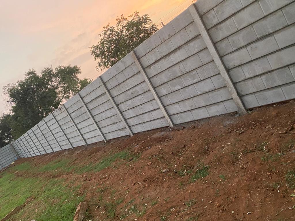 Project (2) Precast boundary wall