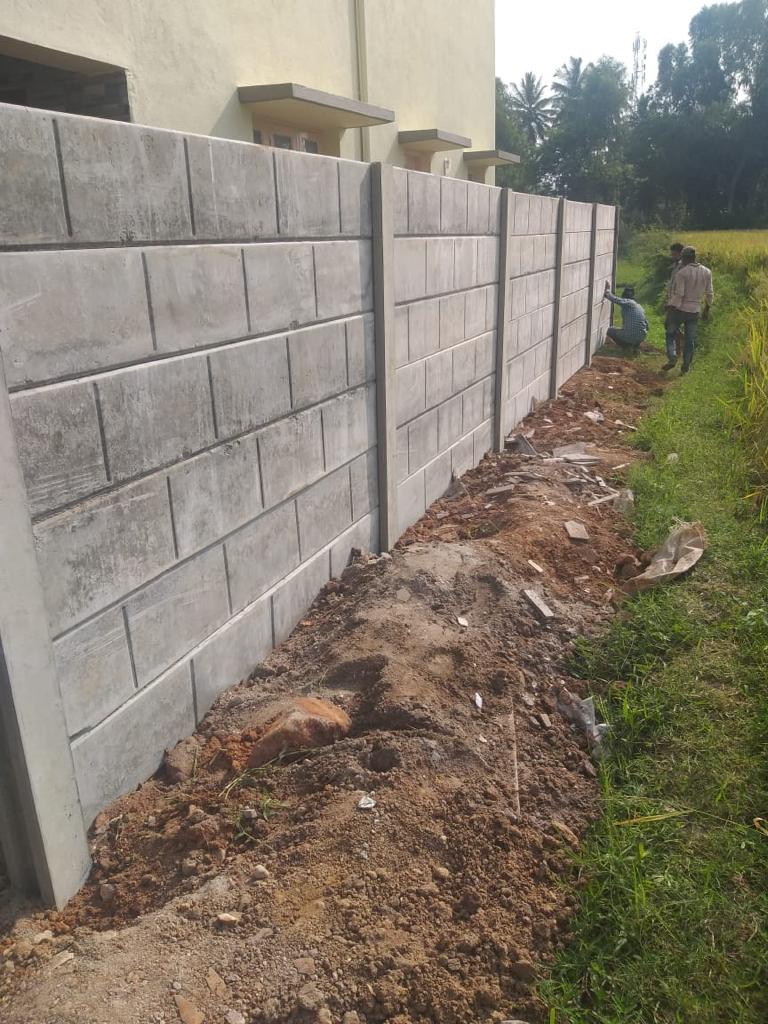 Precast Project Precast Prestressed Compound wall project